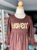 Personalized Thanksgiving Turkey Dress