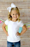 Big Sister to a little Mister shirt in pink and blue - Darling Little Bow Shop
