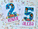 Encanto Birthday Shirt for girls ANY AGE - Darling Little Bow Shop