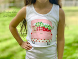 Strawberry Truck shirt, tank top or bodysuit for girls - Darling Little Bow Shop