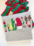 HOHOHO Christmas sweatshirt - Darling Little Bow Shop