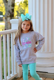 Lilly tropical print Sweatshirt - Darling Little Bow Shop