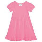 Pink Princess Ruffle Shirt or Dress - size 6m to girls 12 - Darling Little Bow Shop