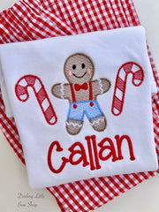 Gingerbread Lane Bodysuit or Shirt for boys