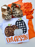 Farmhouse Pumpkin Patch shirt or bodysuit for girls