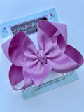 Chalk Violet Bow