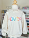 Cream Candy Hearts Shirt or Sweatshirt