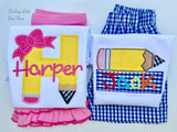 Bright Beginnings pencil shirt for girls
