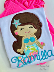 Mermaid Just Like me too shirt, ruffle shirt, tank or bodysuit