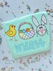 Easter Egg Hunt Mint Shirt for boys