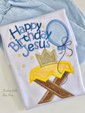 Happy Birthday Jesus Bodysuit or Shirt for boys