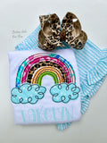 Leopard Bow, Cheetah Print Hairbow