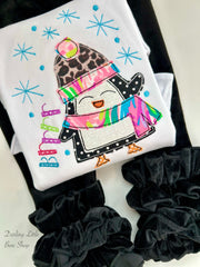 A Really Chilly Penguin shirt for girls