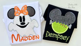 Mickey Halloween Frankenstein shirt - Darling Little Bow Shop