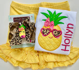 Pretty in Pineapple shirt, tank top or bodysuit for girls