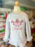 Gingerbread Lane shirt for girls