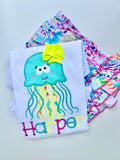 Jellyfish bodysuit, shirt or tank