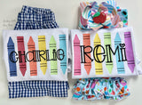 Bright Beginnings Crayon Shirt for boys