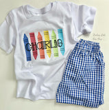 Bright Beginnings Crayon Shirt for boys