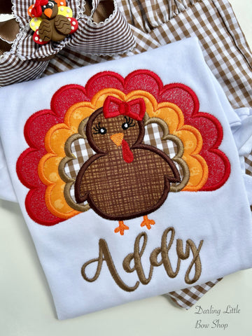 Traditional Turkey bodysuit or shirt for girls in red, orange, brown