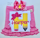 Bright Beginnings pencil shirt for girls