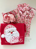 Candy Cane Cutie hairbow - Darling Little Bow Shop