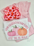 Pink Pumpkin Patch Hairbow