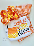 Candy Corn Diva Bodysuit or Shirt