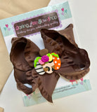 A Funky Little Pumpkin Hairbow