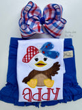 Patriotic Eagle shirt or tank for girls