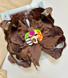 A Funky Little Pumpkin Hairbow