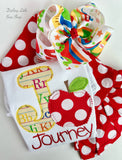 Apple Back to School Shirt Girls -- Apple of My Eye