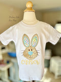 Funny Bunny Easter Shirt or Bodysuit for boys - Darling Little Bow Shop