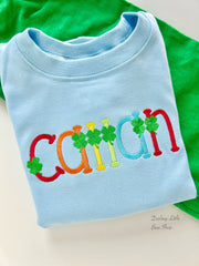 St Patrick’s Day Happy Go Lucky shirt for boys