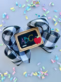 Chalkboard Bow