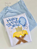 Happy Birthday Jesus Bodysuit or Shirt for boys
