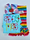 Bright Beginnings Apple Bow