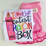 Pink Buttercream Ruffle Shorties