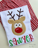 Silly Reindeer Bodysuit or Shirt for boys