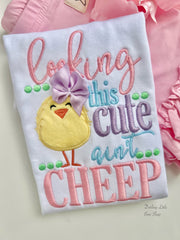 Easter Chick Shirt, Looking this cute ain't CHEEP