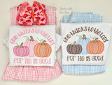 Give thanks to the Lord pumpkin shirt for boys