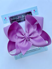 Chalk Violet Bow