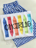 Bright Beginnings Crayon Shirt for boys