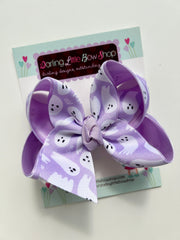 FaBOOlous lavender ghosts Hairbow