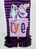 Spooky & Sweet Spider Hairbow for Halloween