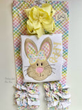 Funny Bunny Easter Shirt or Bodysuit for girls - Darling Little Bow Shop