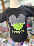 Mickey Halloween Frankenstein shirt - Darling Little Bow Shop