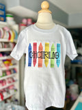 Bright Beginnings Crayon Shirt for boys
