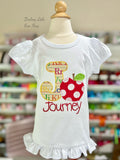 Apple Back to School Shirt Girls -- Apple of My Eye