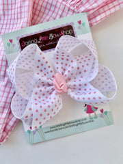 Swiss Dot Hairbow